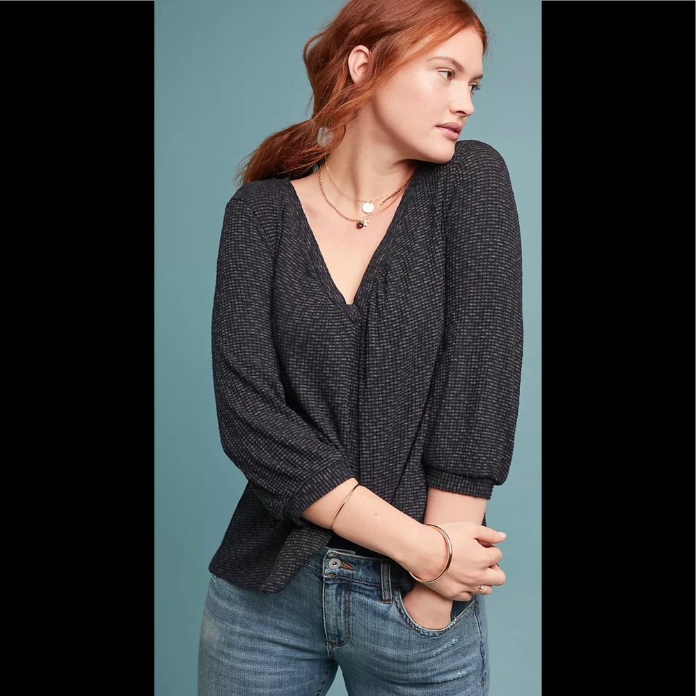 Anthropologie Eri + Ali Gloria Textured Top